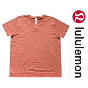 NWT | Lululemon | Swiftly Relaxed Short Sleeve Top | Coral Kiss (CRLK) | Size 10